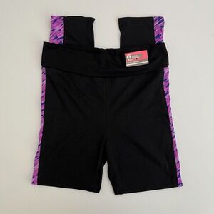 Series‎ 8 Fitness Black & Purple Camo Print Yoga Leggings, Purple Camo Q12